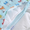 Image of Blue Weighted Cotton Lap Pad