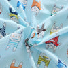 Image of Blue Kids Weighted Printed Blanket