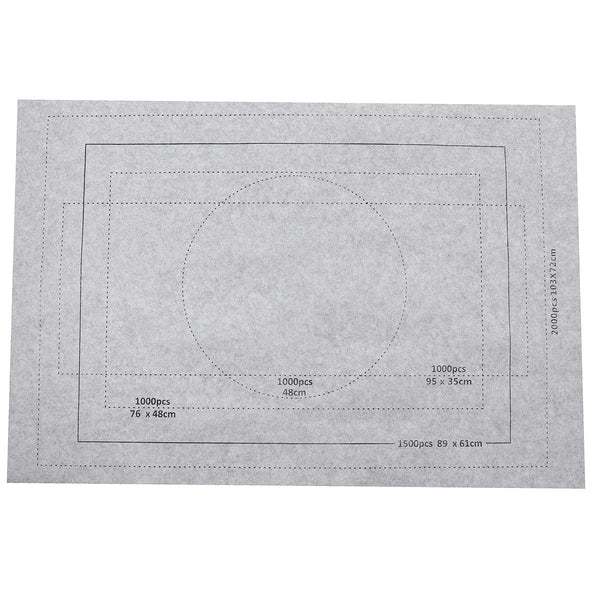 Large Puzzles Mat Jigsaw Roll Felt Mat Play Mat for Up To 2000Pcs Puzzle Mat Toy