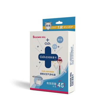 Lanyard Air Sterilization Cards Purifier Anti Bacterial Disinfection Tablet