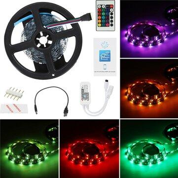 DC5V 3M RGBW Flexible LED Strip Light Decorative Home DIY Hallway Stair Lamp+WiFi Controller+Remote Control