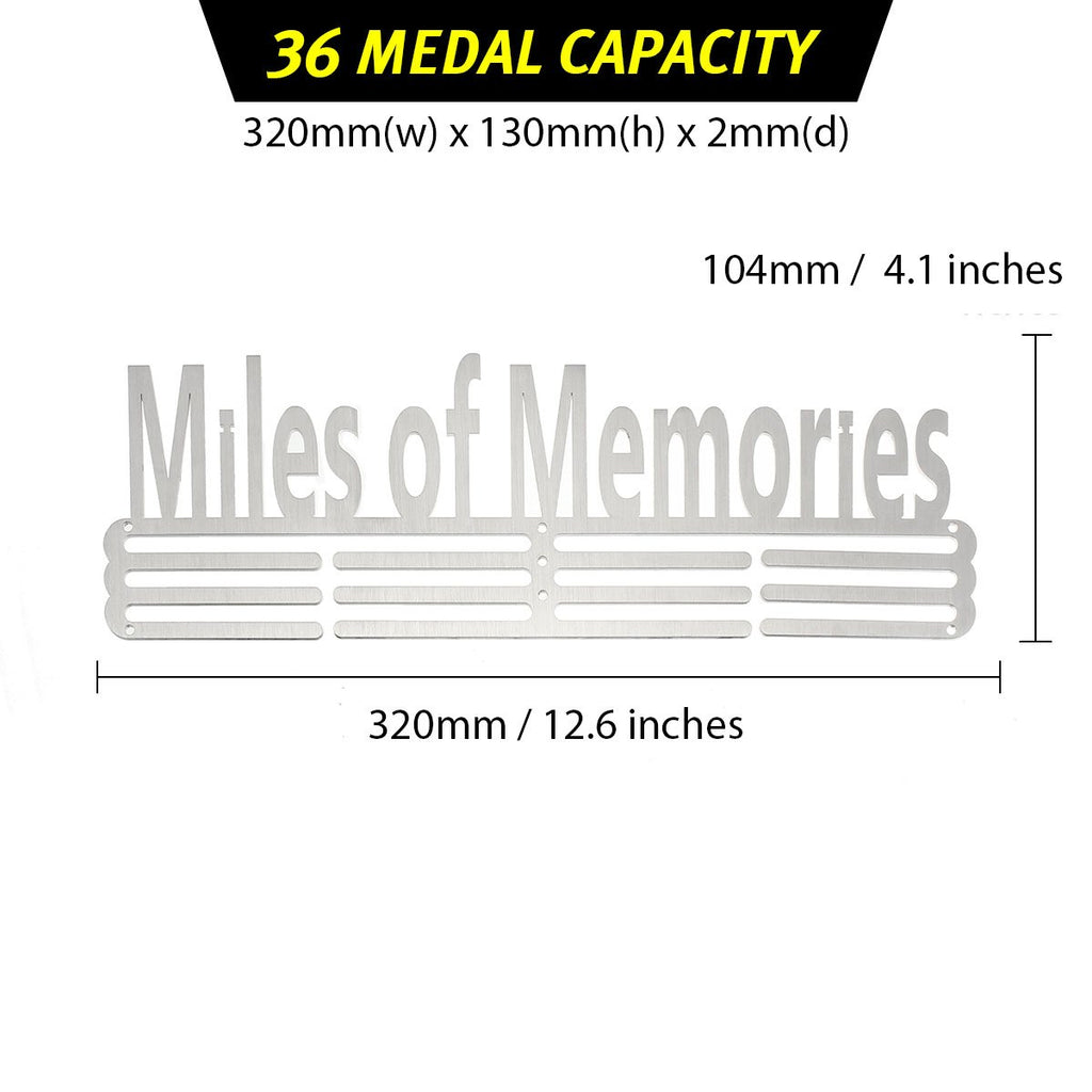 Sport Medal Display Shelf Rack Running Sports Medals Hanger for 36/60 Medals