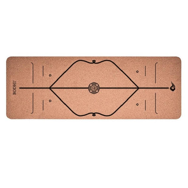 183*65*0.6cm Crease-resistant And Thicker Cork TPE Yoga Mats