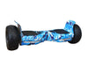 Image of 8.5″ Off Road Hoverboard NS8, Powerful Motor & monster Tyres – Camouflage Blue Style [Free Carry Bag & Bluetooth]