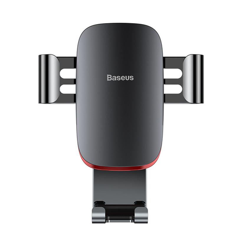 Baseus Metal Gravity Auto Lock Car Mount Air Vent Holder Stand for iPhone 8 Mobile Phone