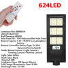 Image of 208/416/624/832LED Solar Powered Wall Street Light PIR Motion Sensor Dimmable Lamp + Remote Control