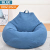 Image of Extra Large Bean Bag Chair Lazy Sofa Cover Indoor Outdoor Game Seat BeanBag