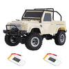 Image of URUAV 1/24 4WD 2.4G Mini RC Car Crawler Model Vehicle Waterproof RTR With Two Battery