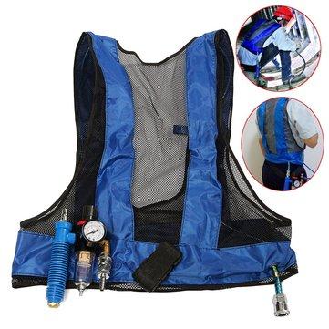 Vortex Tube Air Conditioner Waistcoat Compressed Air Cooling Vest Welding Steel