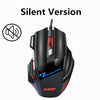 Image of ZUOYA MMR3 Wired Mechanical Gaming Mouse 7 Keys 5500DPI LED Optical USB Mouse Mice Game Mouse Silent/Sound Mouse For PC Computer Pro Gamer