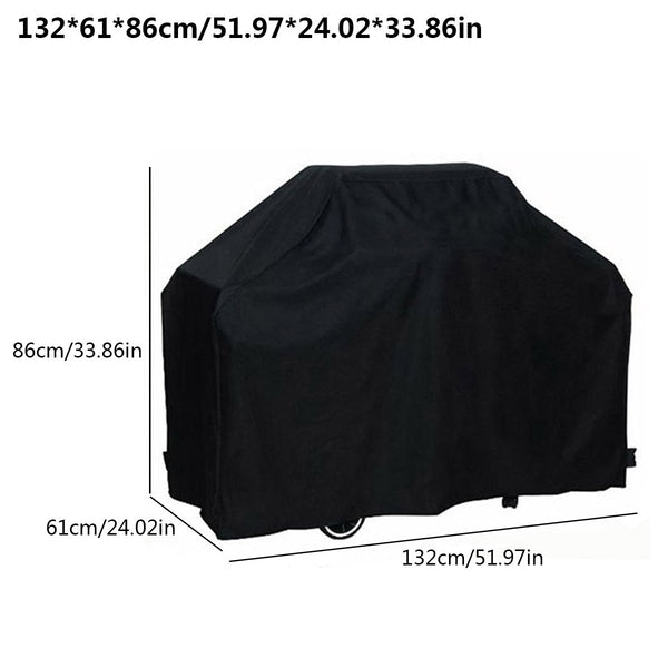 Waterproof BBQ Grill Barbeque Cover Outdoor Grill Rain UV Proof Canopy Anti Dust Protector For Gas Charcoal Electric Barbecue Stove