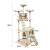 Image of PaWz 1,8M Cat Scratching Post Tree Gym House Condo Furniture Scratcher Pole