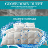 Image of DreamZ 500GSM All Season Goose Down Feather Filling Duvet in Super King Size