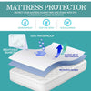 Image of DreamZ Fitted Waterproof Mattress Protector with Bamboo Fibre Cover Double Size