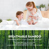Image of DreamZ Fitted Waterproof Mattress Protector with Bamboo Fibre Cover Double Size