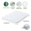 Image of DreamZ 8cm Thickness Cool Gel Memory Foam Mattress Topper Bamboo Fabric Double