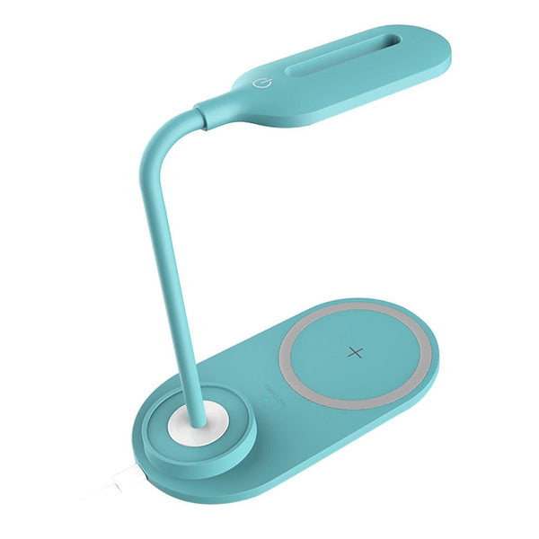 Bakeey 2 in 1 Multi-Function Table Lamp Home Lighting Fast Charging Wireless Charger 10W Power 3 Colors QI-compliant for iPhone11 Pro XR X