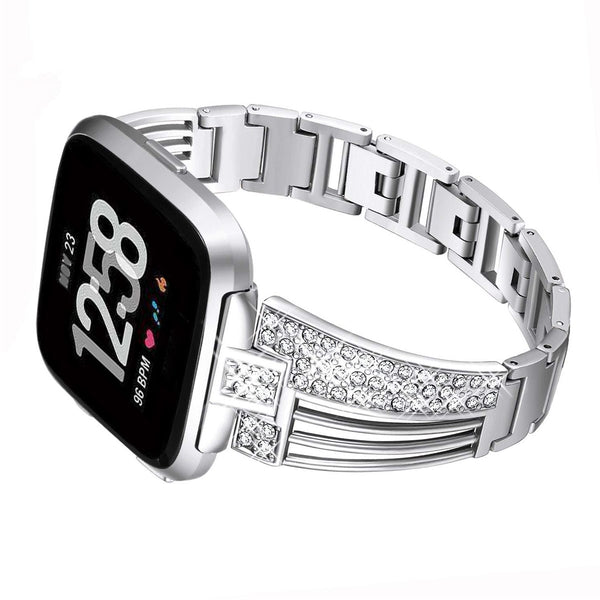 KALOAD Stainless Steel Replacement Watch Bracelet Band Strap Wristband For Fitbit Versa Smart Watch