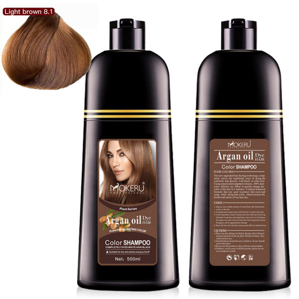 Macino Oil Essence Instant Hair Dye Shampoo Hair Coloring