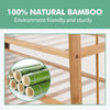 Image of Levede Bamboo Shoe Rack Storage Wooden Organizer Shelf Stand 5 Tiers Layers 70cm