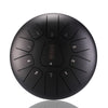 Image of 12 Inch Mini 11 Tone Steel Tongue Drum Handpan Instrument with Drum Mallets and Bag