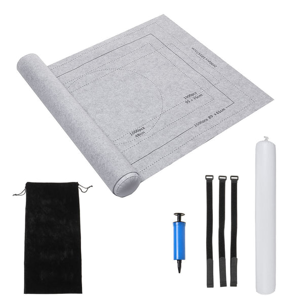 Large Puzzles Jigsaw Roll Felt Mat Play Toy For Up To 2000 PCS Puzzle Mat