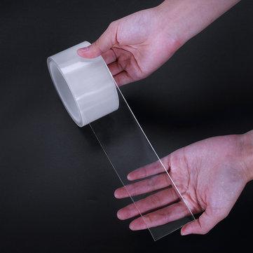 Magic Tape Washable Double Sided Adhesive Nano Gel Acrylic Foam Tape Transparent