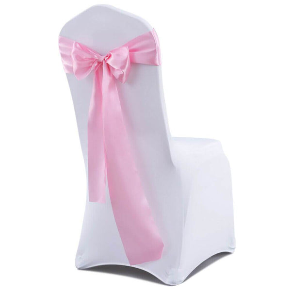 20x Satin Chair Sashes Cloth Cover Wedding Party Event Decoration Table Runner
