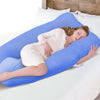 Image of Maternity Pregnancy Nursing Sleeping Body Pillow Support Feeding Baby Pink