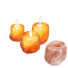 Image of 4x New Himalayan Salt Tealight Candle Holder Decor Natural Crystal Ionizer Home