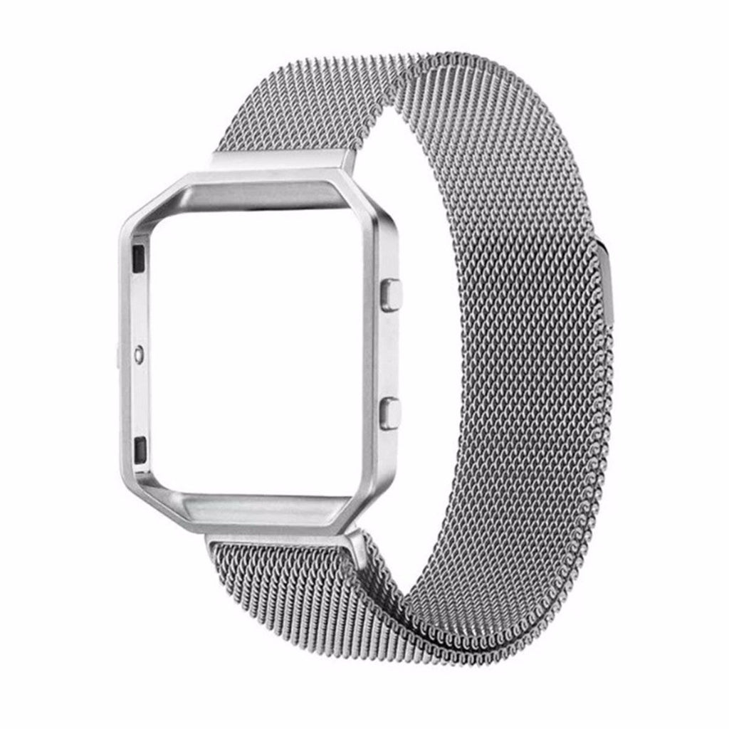 185mm Stailess Frame Stailess Strap Wristband for Fitbit Blaze Smart Fitness Watch Small Size