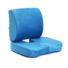 Image of Memory Foam Seat Cushion Lumbar Back Support Orthopedic Car Office Pain Relief Pad