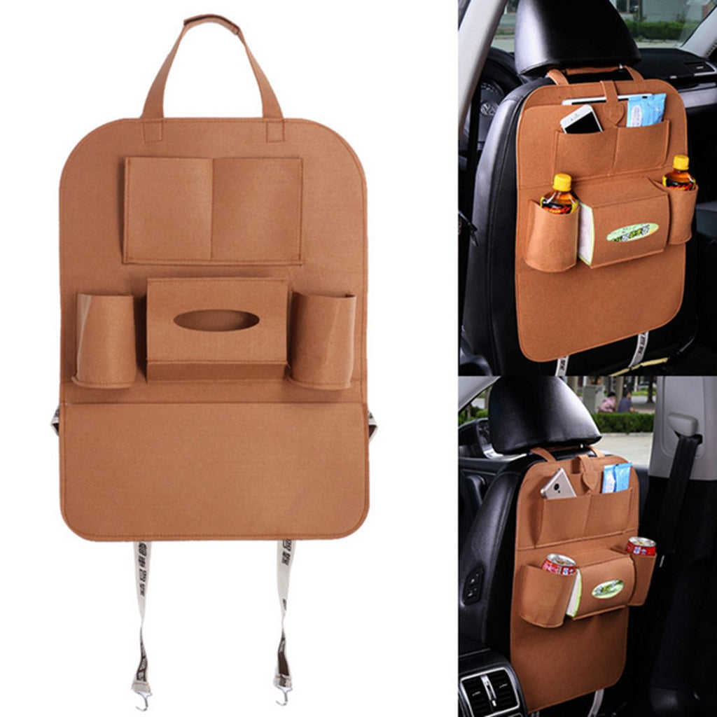 Auto Car Seat Back Hanging Multi-Pocket Storage Bag Organizer Holder Car Storage Box