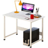 Image of Computer Desk Large Desktop Desktop Single Board Table Learning Computer Desk Modern Home Desk Bedroom Writing Table for Home Office