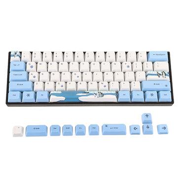 MechZone OEM Profile PBT Sublimation Penguin Keycap for 60% Anne pro 2 Royal Kludge RK61 Geek GK61 GK64 Mechanical Keyboard