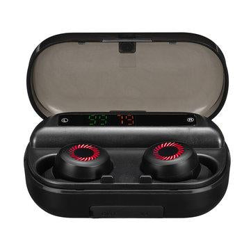 V10 TWS bluetooth 5.0 In-ear Earphone Wireless Stereo Sports Headphones Digital Display Earbuds with Charging Box