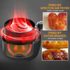 Image of SPECTOR New 7L Air Fryer LCD Health Cooker Low Oil Rapid Deep Frying 1800W Black