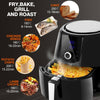 Image of SPECTOR New 7L Air Fryer LCD Health Cooker Low Oil Rapid Deep Frying 1800W Black