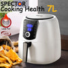 Image of SPECTOR 7L Air Fryer LCD Healthy Cooker Low Fat OilFree Kitchen Oven 1800W White