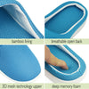 Image of Summer Women Men Bamboo Cooling Gel Slippers Anti-faigue Sandals Shoes Size L