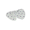 Image of 4-Pack Fashion Baby Burp Cloths Organic Cotton Soft and Absorbent Towels Burping