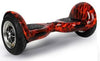 Image of Self Balancing Scooter Electric Hoverboard 10 inch – Spider Flame Style + LED lights [Free Carry Bag & Bluetooth]