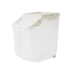 Image of Pet Food Container Dog Cat Feeding Feeder Storage Box With Wheel 10L