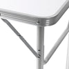 Image of Folding Camping Table Aluminium Portable Picnic Outdoor Foldable Tables BBQ Desk