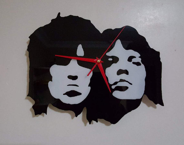 Rolling Stones Silhouette Clock