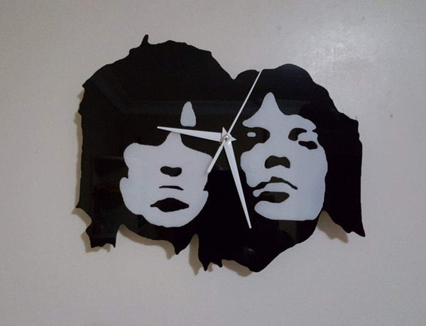 Rolling Stones Silhouette Clock