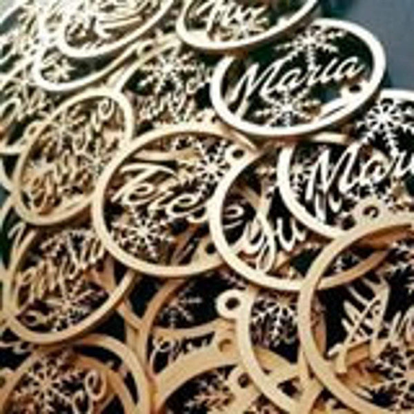 Christmas Baubles, Christmas Tree Ornaments, personalised Christmas tree decorations