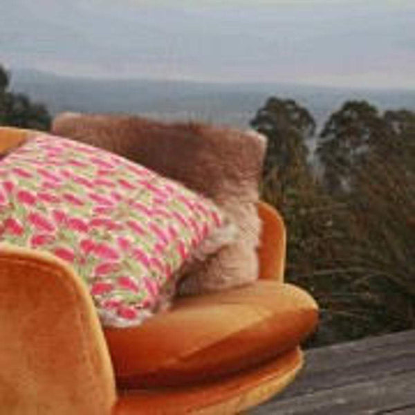 Wallaby fur cushion