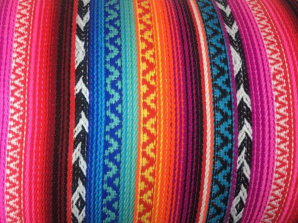 Aztec boho cushion cover, Mexican Poncho throw pillow, Modern accent Super soft woven cotton cushion, Gypsy cushion covers Made in Australia