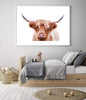 Image of Cow Prints, Large Highland Cow Print, Printable Cow Poster, Modern Cow Wall Art, Farm Animal Decor, Animal Wall Print, Popular Cow Decor